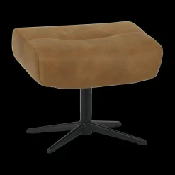 Ygo Voetenbank AGOSTINO Cognac 52x44| Poufen & Voetenbanken