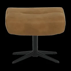 Ygo Voetenbank AGOSTINO Cognac 52x44| Poufen & Voetenbanken