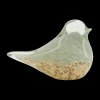 Ygo Vogel URSIN Glas Blauw/Bruin| Woondecoratie