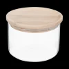 Ygo Voorraadpot BJORN Glas Hout 330ml| Bewaaraccessoires