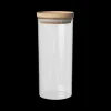 Ygo Voorraadpot BJORN Glas Hout 1.3l| Bewaaraccessoires