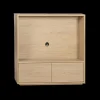 Ygo Wandkast CROSBY Blond Oak B134| Wandrekken