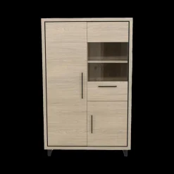 Ygo Wandkast LATINA Misty Oak B115| Wandrekken