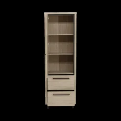Ygo Wandkast LATINA Misty Oak B65| Wandrekken