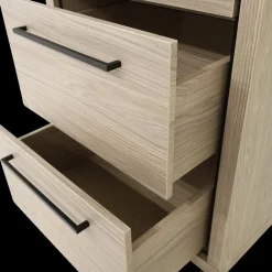 Ygo Wandkast LATINA Misty Oak B65| Wandrekken