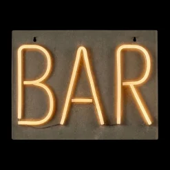 Ygo Wandlamp BAR Neon Geel| Wandlampen|Neonverlichting