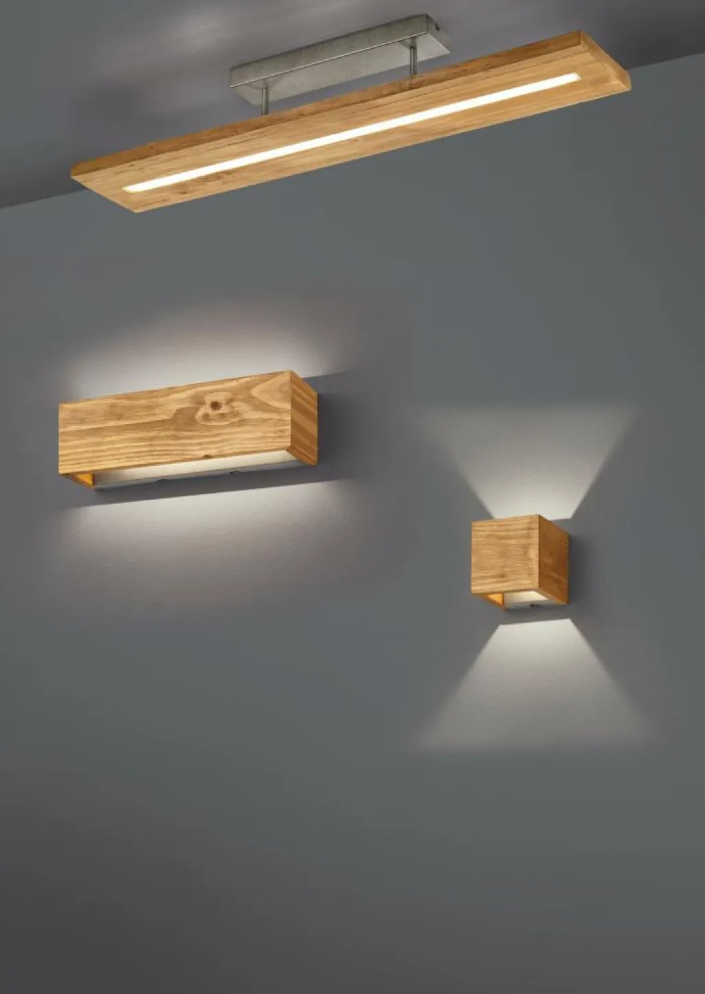 Ygo Wandlamp BRAD Bruin| Wandlampen