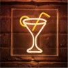 Ygo Wandlamp COCKTAILGLAS Neon| Wandlampen|Neonverlichting