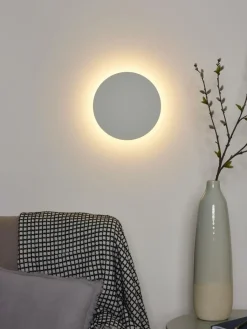 Ygo Wandlamp EKLYPS Ø25cm Wit| Wandlampen