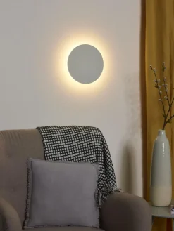 Ygo Wandlamp EKLYPS Ø25cm Wit| Wandlampen