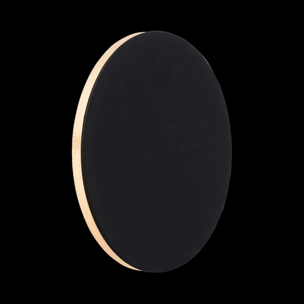 Ygo Wandlamp EKLYPS Ø15cm Zwart| Wandlampen