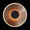Ygo Wandlamp ENSO Ø50 Zwart/Brons| Wandlampen