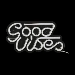 Ygo Wandlamp GOOD VIBES Roze| Decoratieve Accessoires|Kinderverlichting