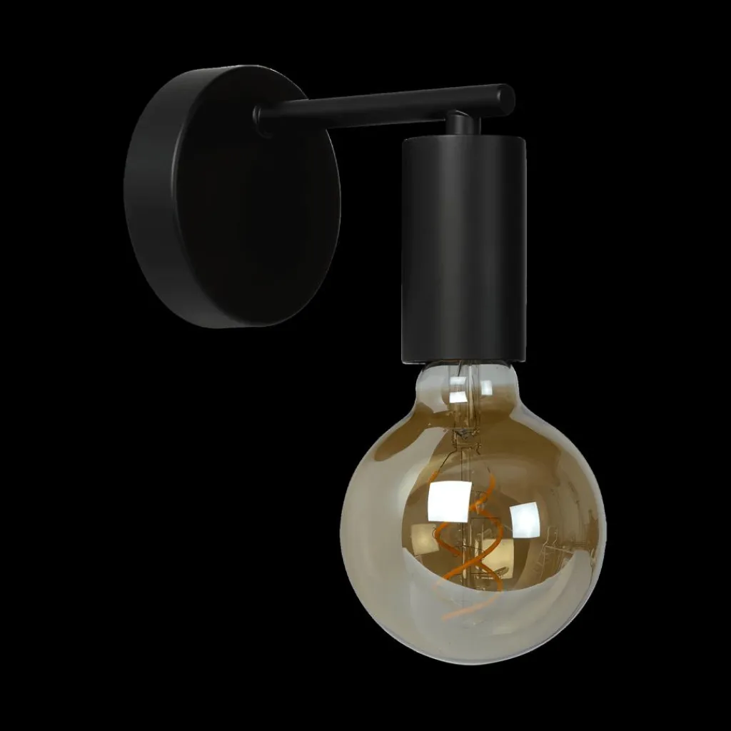 Ygo Wandlamp LEANNE Zwart| Wandlampen