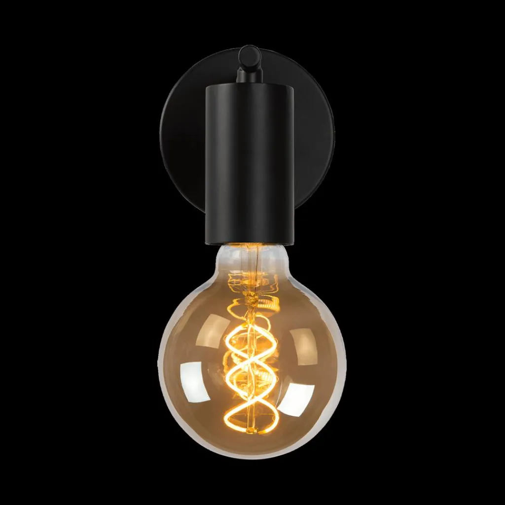 Ygo Wandlamp LEANNE Zwart| Wandlampen