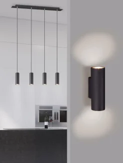 Ygo Wandlamp MARLEY Metaal Zwart| Wandlampen