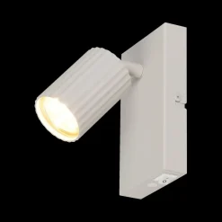Ygo Wandlamp SOKA 1Del. Metaal Warm Grijs| Wandlampen