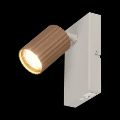 Ygo Wandlamp SOKA 1Del. Metaal Coffee| Wandlampen
