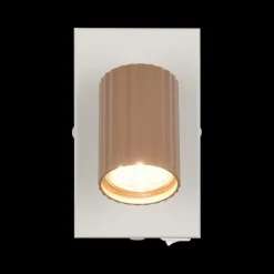 Ygo Wandlamp SOKA 1Del. Metaal Coffee| Wandlampen