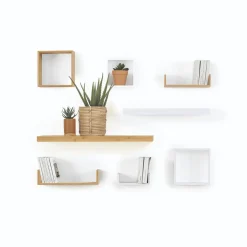 Ygo Wandplank LIV Wit| Muurplanken & Rekken|Wandrekken