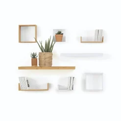 Ygo Wandplank LIV Zwart| Muurplanken & Rekken|Wandrekken