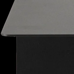 Ygo Wandplank (Metaal Zwart), B35-H14-D20| Muurplanken & Rekken