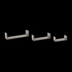 Ygo Wandplank YARA MDF Eik Grijs| Muurplanken & Rekken|Wandrekken