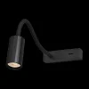 Ygo Wandspot ORYX Flexibel Zwart| Wandlampen