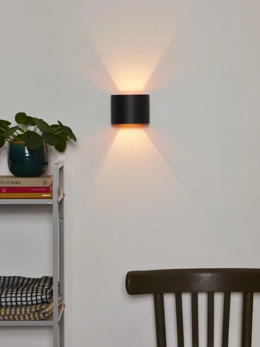 Ygo Wandspot XIO Zwart| Wandlampen