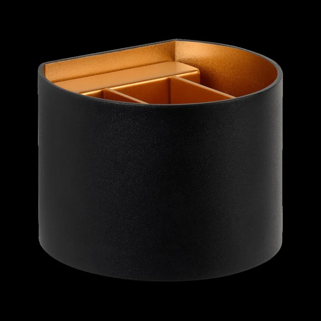 Ygo Wandspot XIO Zwart| Wandlampen