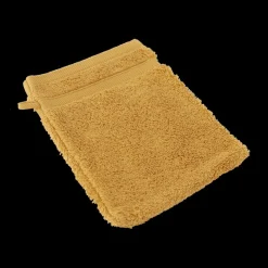 Ygo Washandje MITTE Mustard| Badlinnen & -Matten