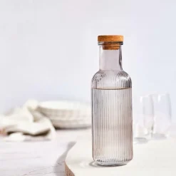Ygo Waterfles RAIA 1l Grijs| Aperitief & Wijn