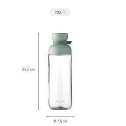 Ygo Waterfles VITA 700ml Nordic Black| Lunchboxes & Drinkbussen|To Go