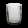 Ygo Waterglas EMMA 25cl Ribbel Grijs| Glazen