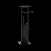 Ygo Wc-Borstel/Papier Houder LINZO Met. Zwart| Toiletaccessoires
