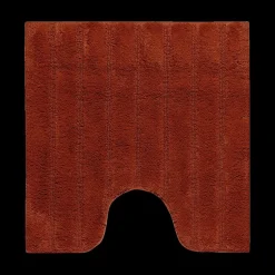 Ygo WC-mat CALIFORNIA Terracotta| Toiletaccessoires|Badlinnen & -Matten