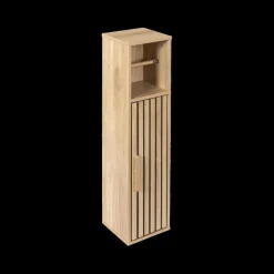 Ygo WC-Rolhouder CALUNA M/Deur Naturel| Toiletaccessoires