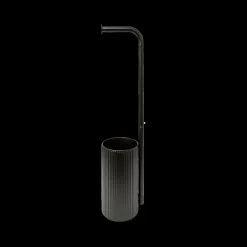 Ygo WC-rolhouder DIXX Met. Zwart| Toiletaccessoires