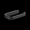 Ygo Wc-Rolhouder RIM Aluminium Zwart| Toiletaccessoires