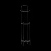 Ygo WC-Rolhouder YLIO Met. Zwart| Toiletaccessoires