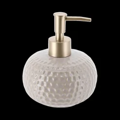 Ygo Zeepdispenser ECAILLE 440ml Beige/Goud| Wastafelaccessoires