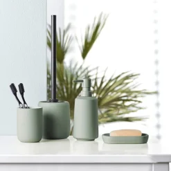 Ygo Zeepdispenser MOHA Keramiek Sage| Wastafelaccessoires