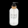 Ygo Zeepdispenser PURE SOAP Glas 550ml| Wastafelaccessoires