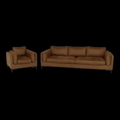 Ygo 4-zit AXEL Liberty 604 - Cognac| Zitbanken