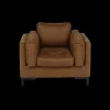 Ygo 1,5-Zit AXEL Liberty 604 - Cognac| Zitbanken