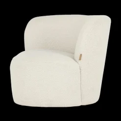 Ygo Zitbank links ANDRIS Bouclé Crème| Fauteuils